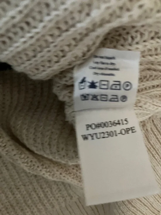 Faherty Women's Miramar Linen Polo Sweater Size L NWT Ocean Stripe - Picture 8 of 11